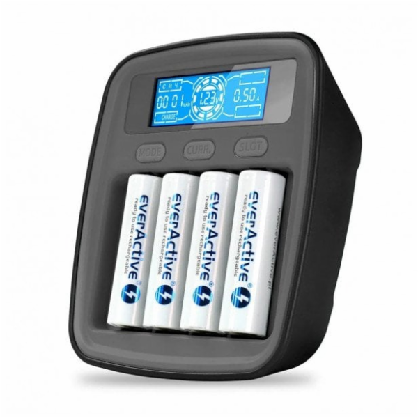 everActive Nabíječka Ni-MH USB-C baterií NC1000MV2