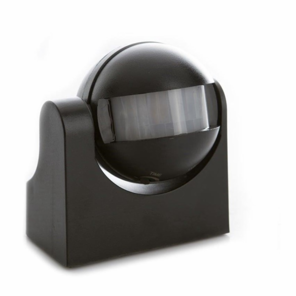SNÍMAČ ST09 180° 600W IP44 ČERNÝ