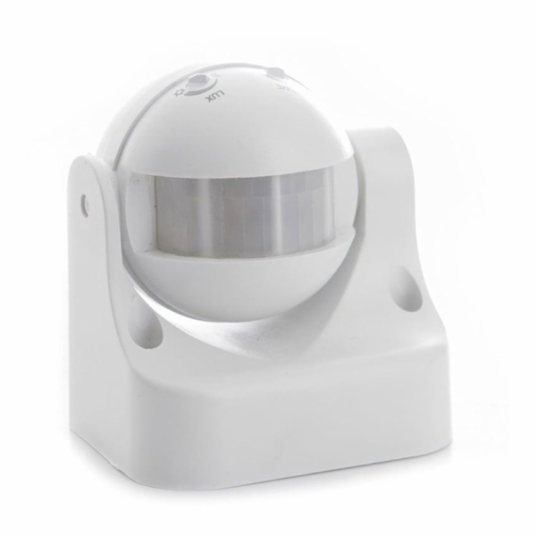 SNÍMAČ ST09 180° 600W IP44 BÍLÝ