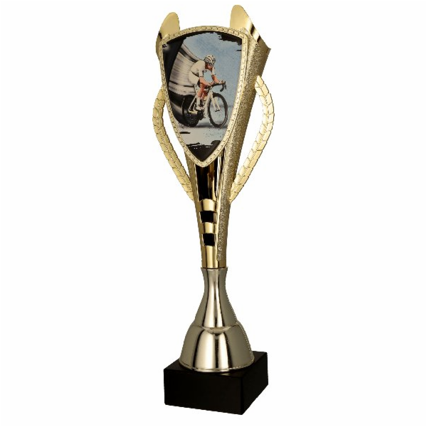 Victoria Sport Plastový kelímek zlatý - CYKLISTIKA