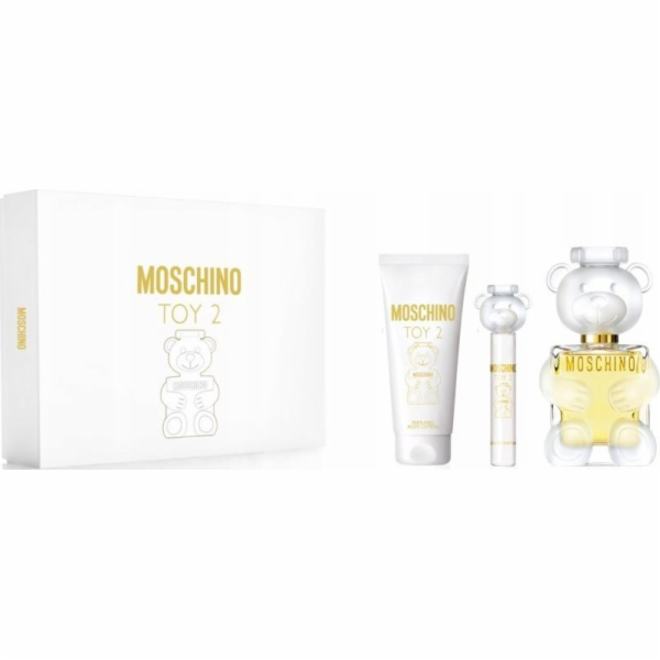 SET MOSCHINO Toy 2 EDP sprej 100ml + TĚLOVÉ MLÉKO 100ml +...