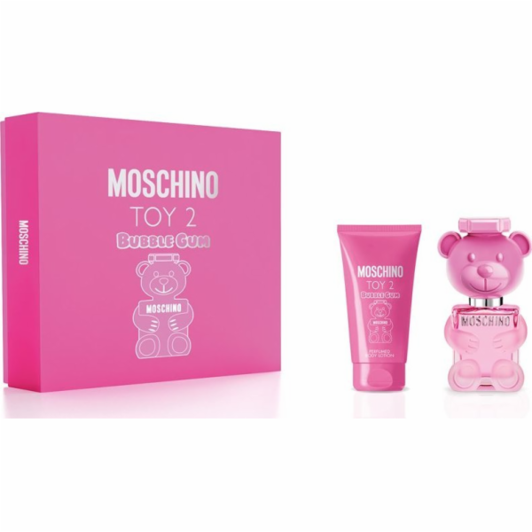 SET MOSCHINO Toy 2 Bubble Gum EDT sprej 30ml + TĚLOVÉ MLÉ...
