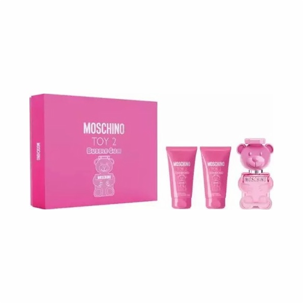 SET MOSCHINO Toy 2 Bubble Gum EDT sprej 50ml + TĚLOVÉ MLÉ...