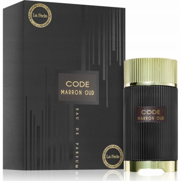 Triton Unisex Parfém La Fede EDP Code Marron Oud 100 ml