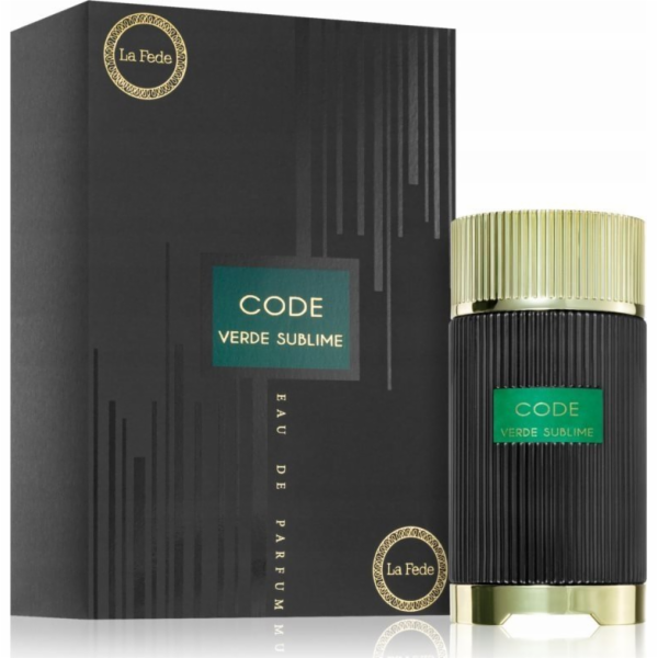 Benetton LA FEDE Code Verde Sublime EDP sprej 100ml