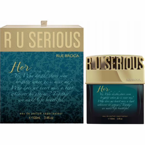 Jean Patou RUE BROCA RU Serious Her EDP sprej 100ml