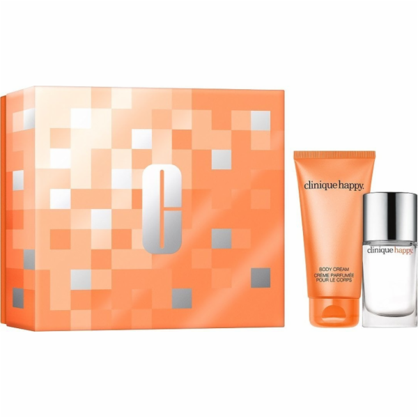 Clinique Happy Set parfém ve spreji 30ml + tělový krém 75ml