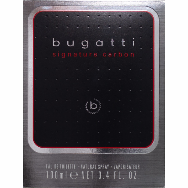 Bugatti Signature Carbon toaletní voda pro muže 100 ml
