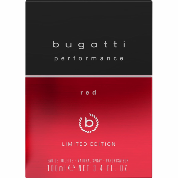 Sirowa BUGATTI Performance červená toaletní voda 100 ml