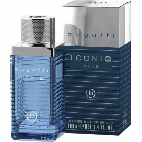 Sirowa BUGATTI Iconiq modrá toaletní voda pro muže 100 ml