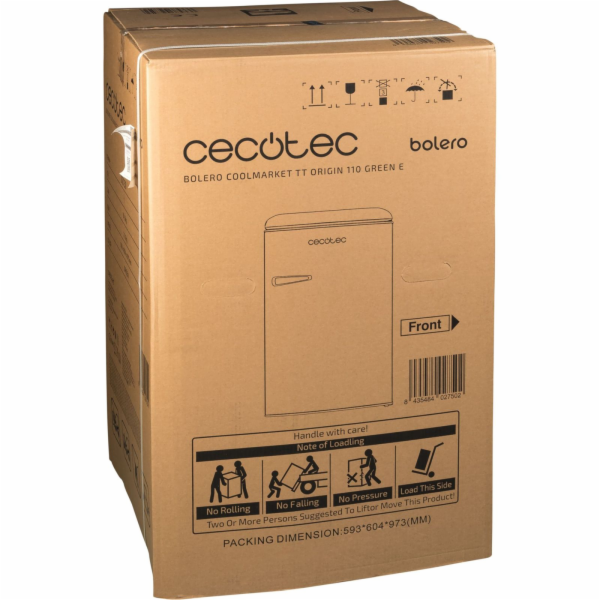 CECOTEC Frigorfico Bolero Cool- Market TT Origin 110 Green E