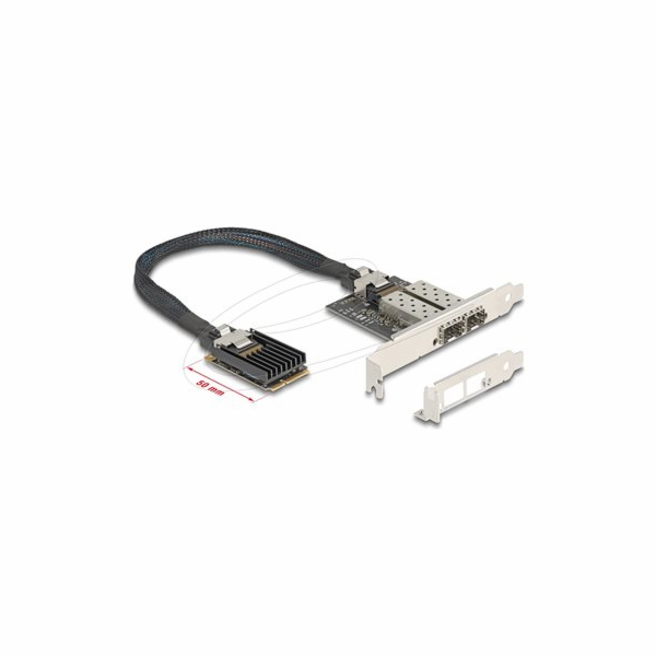 Delock - Sítový adaptér - PCIe Mini Card nízký profil - G...
