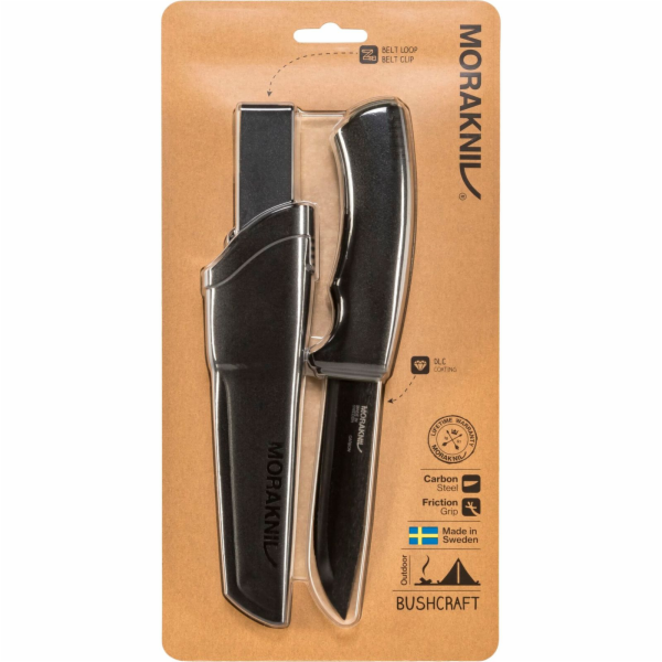 Venkovní nůž Morakniv Bushcraft s černou čepelí