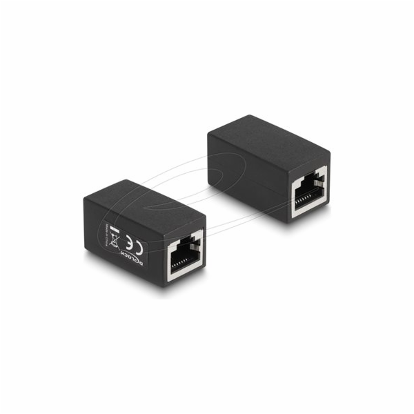 Delock - Sítový propojovací kabel - RJ-45 (F) do RJ-45 (F...