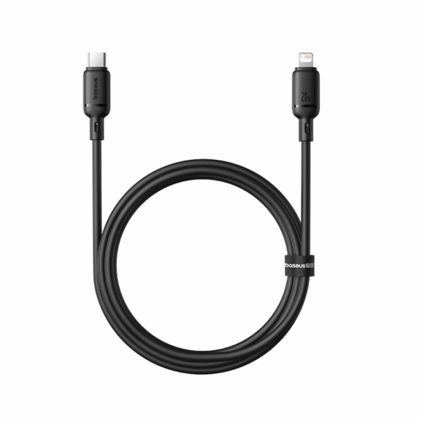 Rychlonabíjecí kabel Baseus Silky USB-C/Lightning 1m 20W ...