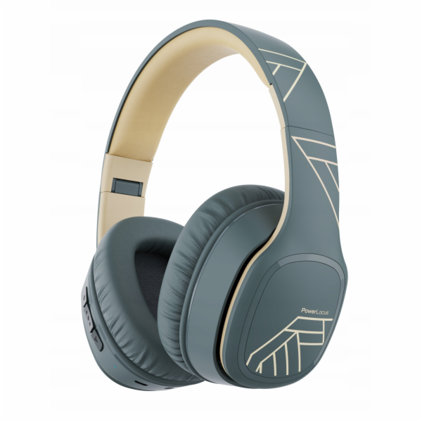 PowerLocus Bluetooth sluchátka P7 v asfaltově šedé barvě