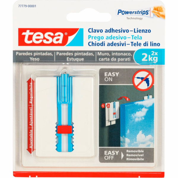 Tesa Adhesive Nail 2kg 77779 Canvas for Wallpaper and Pla...