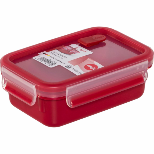 Emsa Clip&Micro 0,55 L red
