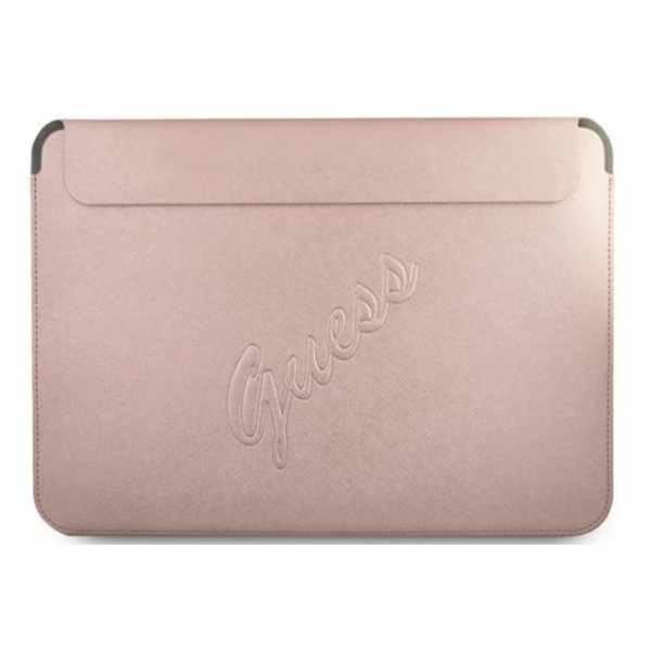 Guess Saffiano Sleeve MacBook 13" Air růžové GUCS13PUSASP...