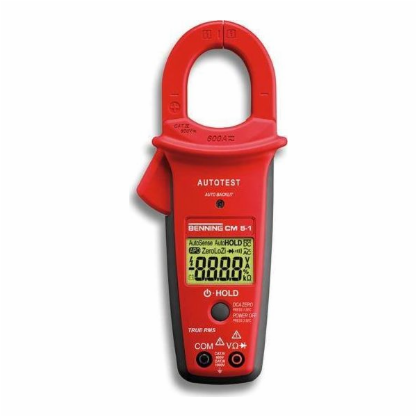 Benning Klešťový měřič proudu BENNING CM 5-1 s příslušens...