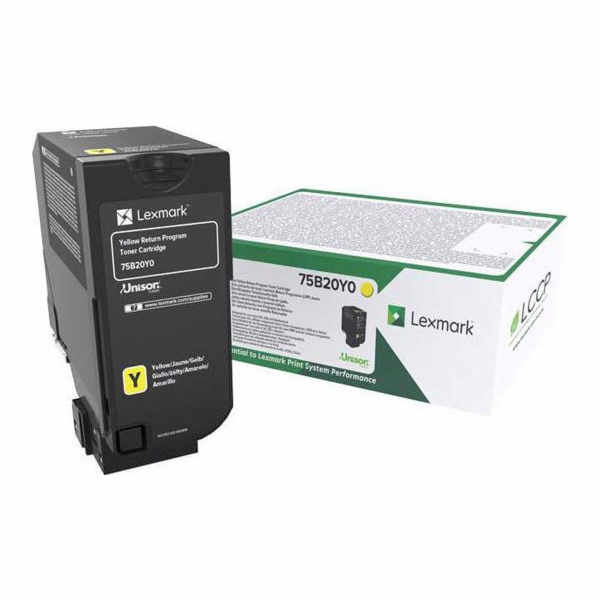 Lexmark Originální žlutý toner 75B20Y0 (75B20Y0)