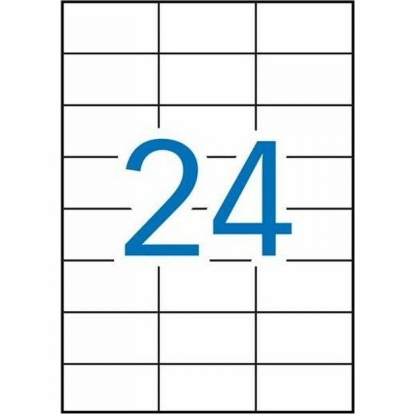 Apli&nbsp;Etikety&nbsp;pro&nbsp;tiskárnu&nbsp;Apli&nbsp;01273&nbsp;70&nbsp;x&nbsp;37&nbsp;mm&nbsp;100&nbsp;listů