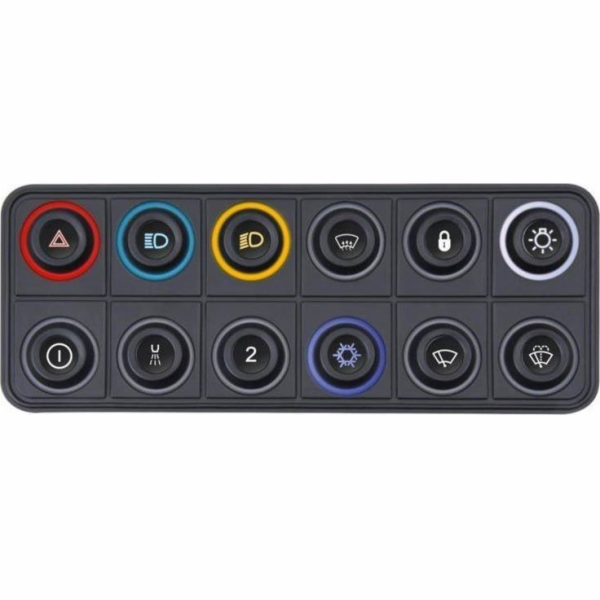 Ecumaster Ecumaster CAN BUS klávesnice - 12 RGB pozic