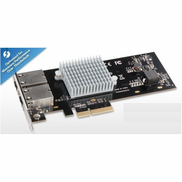 Sonnet Presto 10GBASE-T Ethernet 2portová PCIe karta [kom...