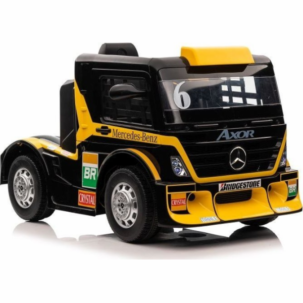 Lean Cars Auto na baterie Mercedes XMX622 s žlutým LCD di...