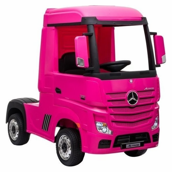 Mercedes auto na baterie Mercedes Actros růžový 4x4