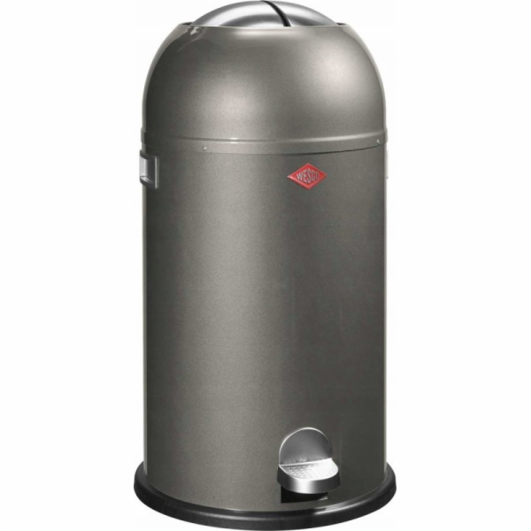 Wesco Kickmaster 33l grafitový odpadkový koš
