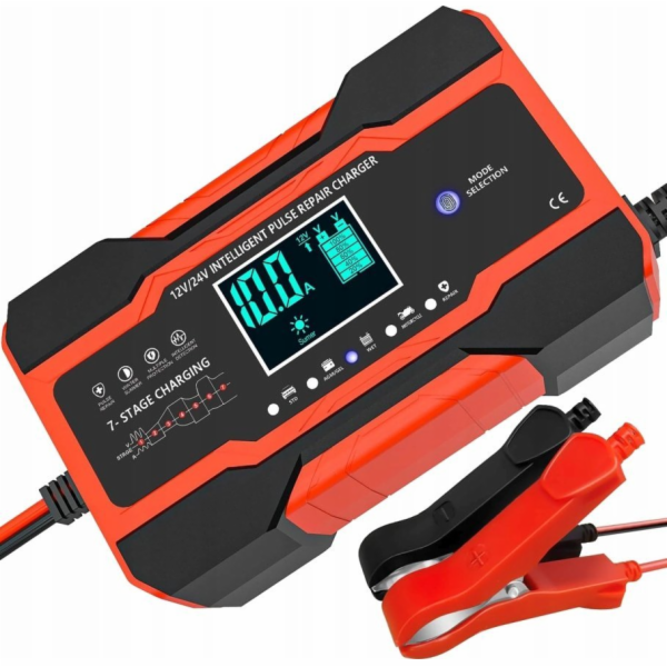 ExtraLink AUTOMATICKÁ NABÍJEČKA BATERIÍ EXTRALINK 12/24V 10A