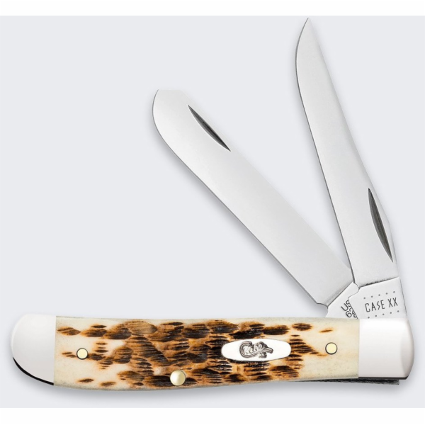 Pouzdro Mini Trapper SS zavírací nůž Amber Bone