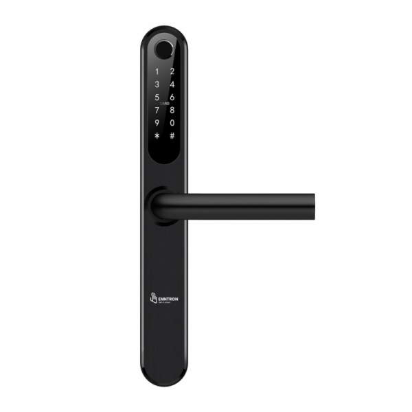 Klika dveří, venkovní 01 ENNTRON, černá