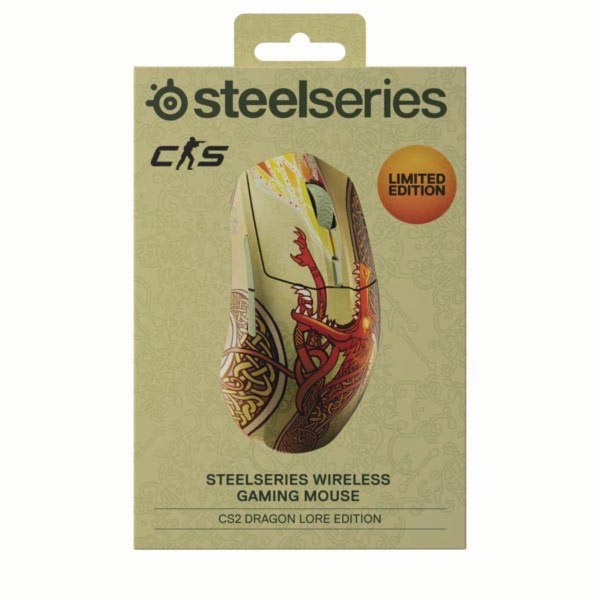 Steelseries Aerox 3 Wireless CS2 Dragon Lore
