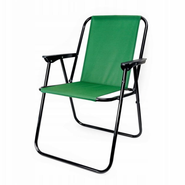 Elior Skládací kempingová židle PLATINET 52X44X75 CM ČERN...