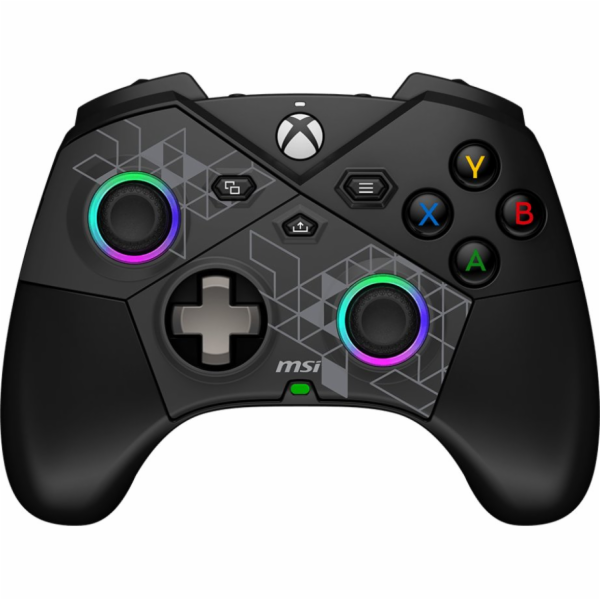 MSI OVLADAČ FORCE PRO W Černý USB 2.0 Gamepad Analogový/d...