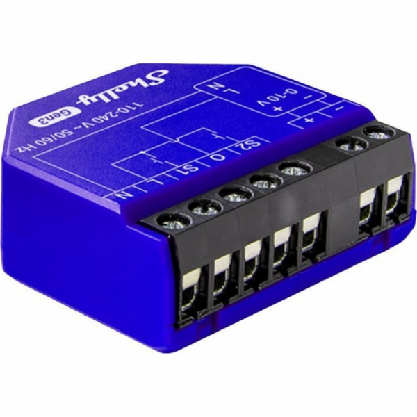 Shelly Pro Dimmer 0/1-10V PM Lighting Controller, WiFi/Bl...