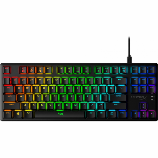 Herní klávesnice HYPERX HX-KB7BLX-US EN, černá