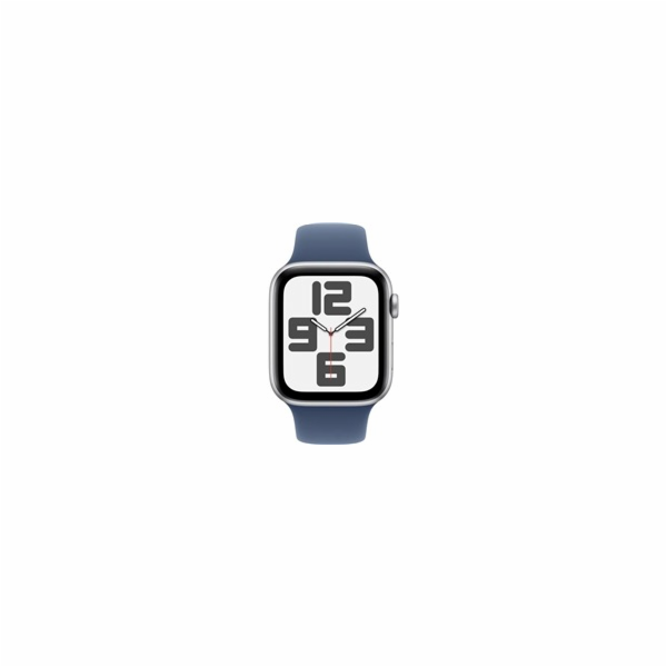 Apple Watch SE (2024) GPS 44mm Silver Aluminium Case with...