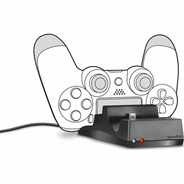 Speedlink Nabíječka JAZZ USB pro PS4 (SL-450000-BK)