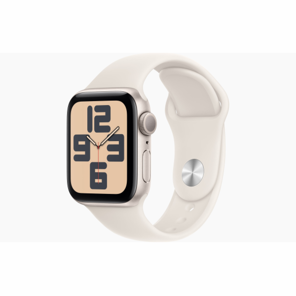 Apple Watch SE GPS 40mm Starlight Aluminium Case with Sta...