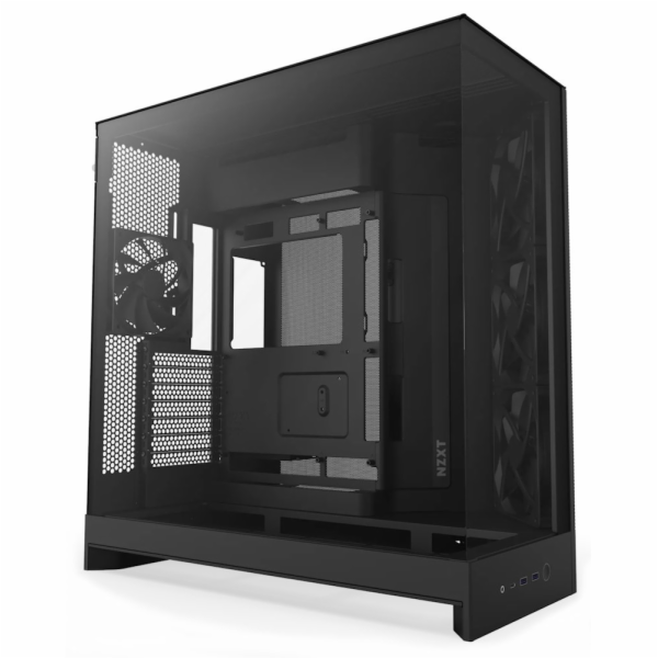 NZXT skříň H9 Flow dvoukomorová ATX / 4x140mm fan / až 10...