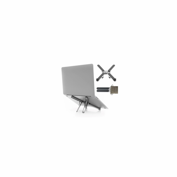 C-TECH Stojan na notebook Quallis NTS-100, do 15,6", nast...