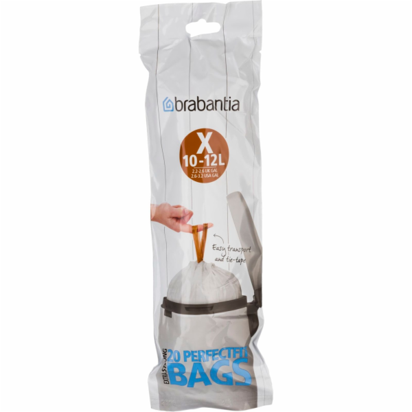Brabantia PerfectFit sácek do odpad.kose Typ X, 12 L, 20 ks