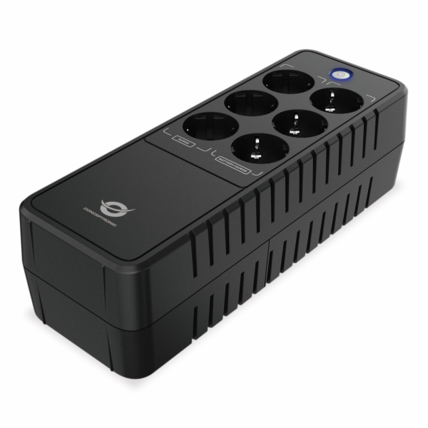 Conceptronic ZEUS09E 850VA 490W Office UPS, Schuko