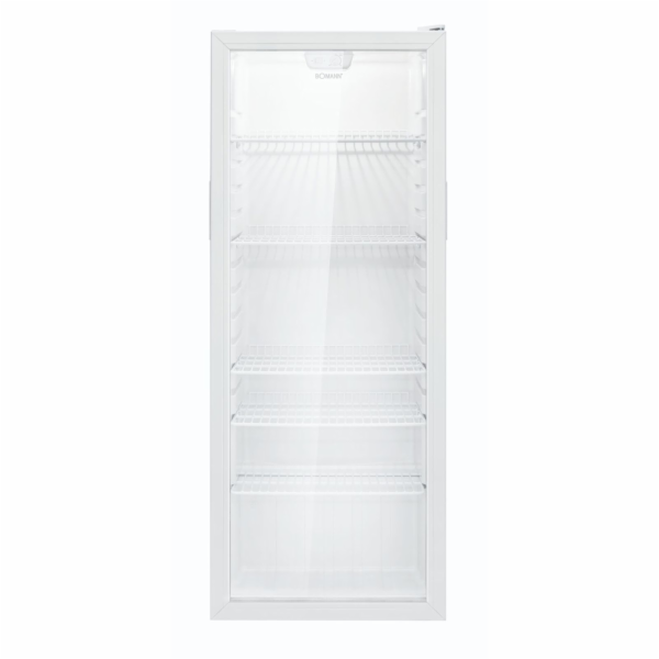 Bomann KSG 7289    weiß Glastürkühlschrank 143cm