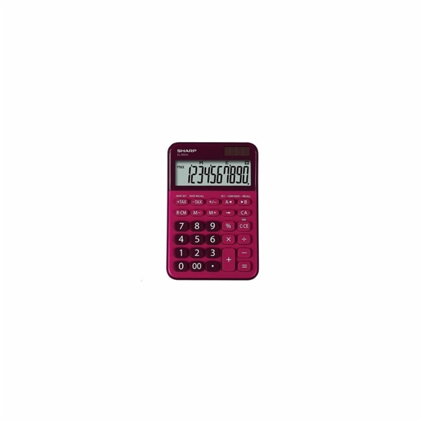 SHARP kalkulačka - ELM335BRD - červená