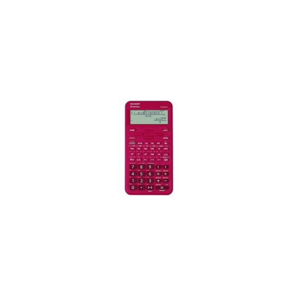 SHARP kalkulačka - ELW531TLBRD - Blister - červená