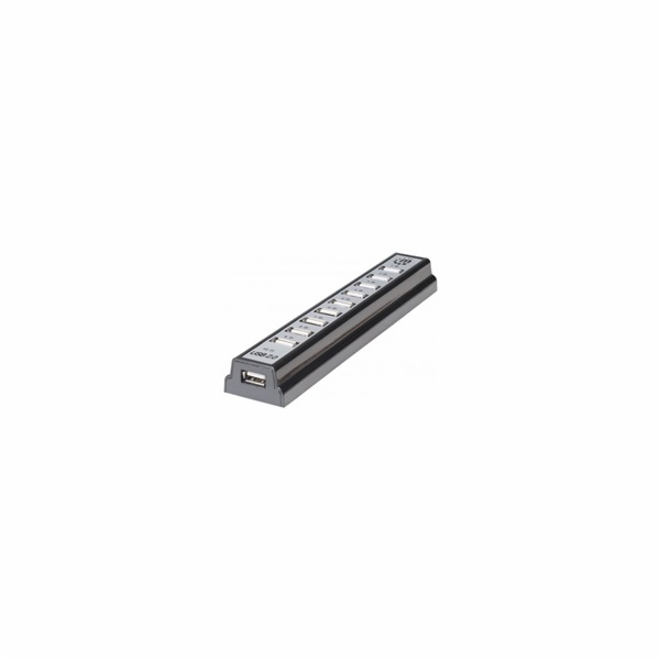 MANHATTAN Hi-Speed USB 2.0 Desktop Hub, 10 portů